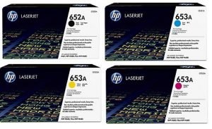 HP 653A Yellow Toner Cartridge CF322A