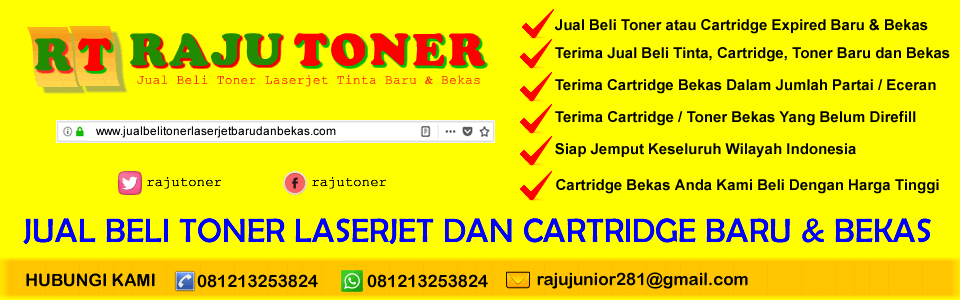 jual beli toner laserjet, jual beli cartridge, jual beli tinta baru dan bekas